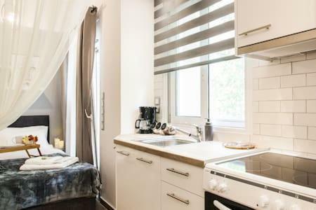 Cozy Studio 50M From Sea Athens Luaran gambar